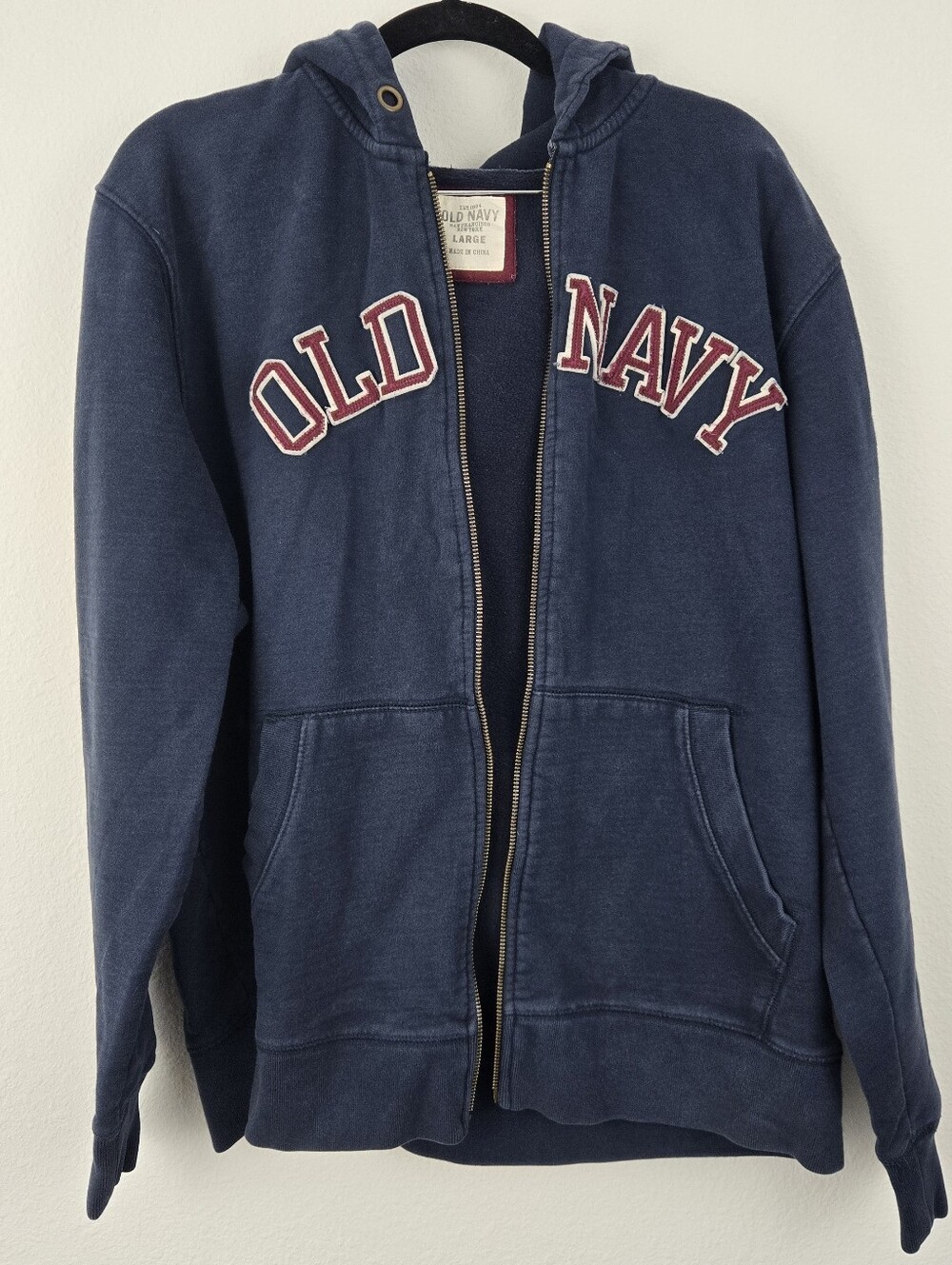 Navy Old Navy Zip Up Hoodie
